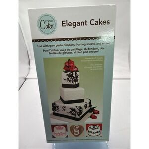 Cricut Cake ELEGANT CAKES Cartridge NEW Factory Sealed Wedding Cart Book Overlay
